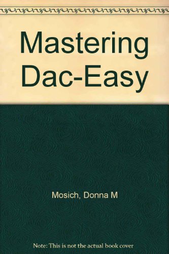 Beispielbild fr Mastering Dac-Easy zum Verkauf von Book Alley