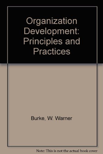 9780673390189: Organization Development: Principles and Practices