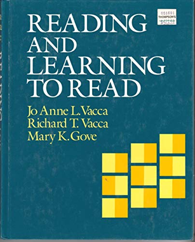 Imagen de archivo de Reading and Learning to Read a la venta por Top Notch Books