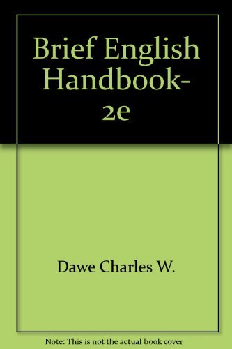9780673392510: Brief English Handbook- 2e