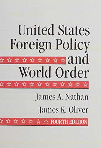 Stock image for United States Foreign Policy and World Order for sale by Wonder Book