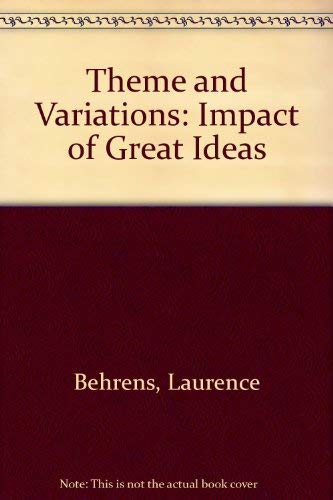 9780673397072: Theme and Variations: The Impact of Great Ideas