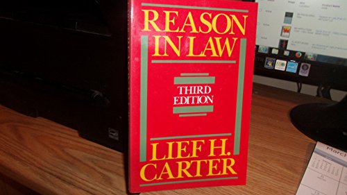9780673397126: Reason in Law