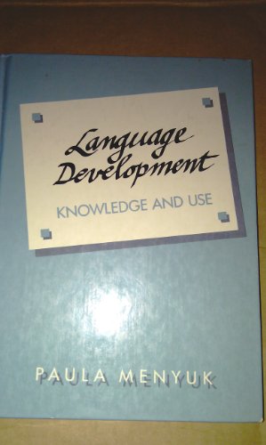 Immagine dell'editore per Language Development: Knowledge and Use venduto da Phatpocket Limited