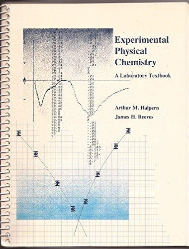 Beispielbild fr Experimental Physical Chemistry zum Verkauf von Better World Books