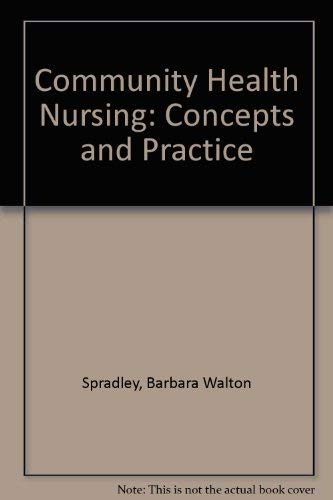 Beispielbild fr Community Health Nursing: Concepts and Practice zum Verkauf von BooksRun