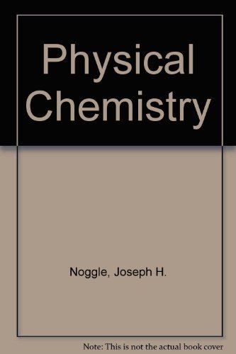 Stock image for Physical Chemistry for sale by David's Books