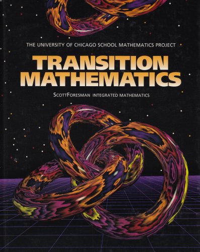 Imagen de archivo de Transition Mathematics, 1995 a la venta por Better World Books