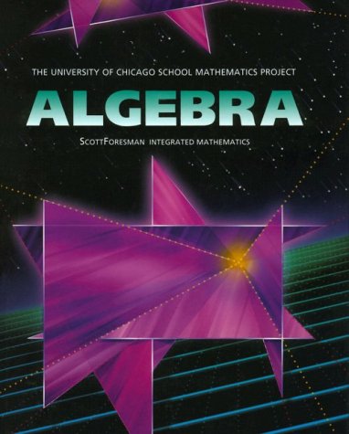 Imagen de archivo de UCSMP Algebra Student Edition (University of Chicago School Mathematics Project) a la venta por Front Cover Books
