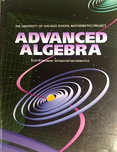 Imagen de archivo de Advanced Algebra a la venta por Zoom Books Company