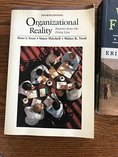 Beispielbild fr Organizational Reality: Reports from the Firing Line zum Verkauf von POQUETTE'S BOOKS