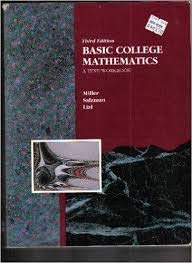 Beispielbild fr Basic College Math Text Workbook zum Verkauf von Better World Books: West