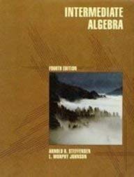 Stock image for Intermediate algebra for sale by Ergodebooks