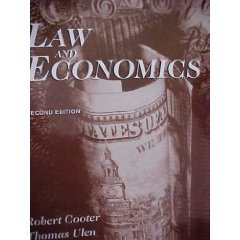 Stock image for Law and Economics (The Addison-Wesley series in economics) for sale by Wonder Book