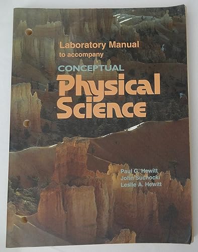 9780673463814: CONCEPTUAL PHYSICAL SCIENCE LAB ACT MANUAL: PHYSICAL SCIENCE
