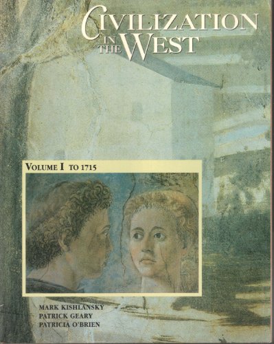 Stock image for Civilization in the West: Volume I to 1715 for sale by Wonder Book