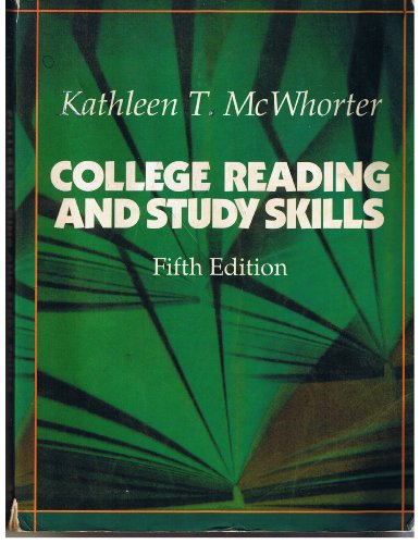Imagen de archivo de College Reading and Study Skills a la venta por Better World Books: West