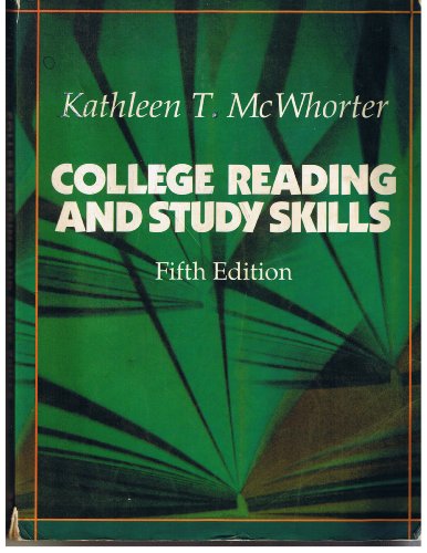 Stock image for College Reading and Study Skills for sale by Better World Books: West