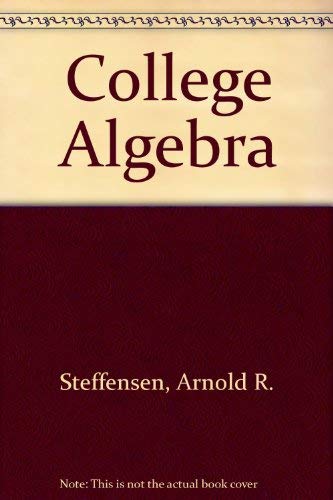 Stock image for College Algebra for sale by -OnTimeBooks-
