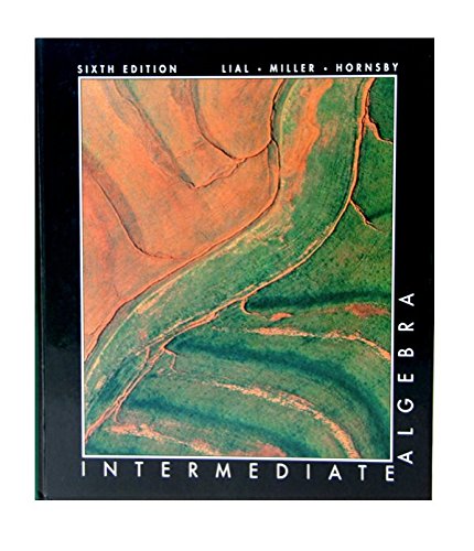 Imagen de archivo de Intermediate Algebra a la venta por Better World Books