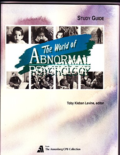 Stock image for The World of abnormal psychology: A new way of teaching about behavior : a 13-part television course : study guide (Portuguese Edition) for sale by Ergodebooks
