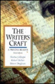 9780673466501: The Writer's Craft: A Process Reader