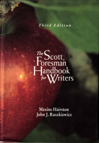 Stock image for The Scott, Foresman Handbook for Writers for sale by Wonder Book