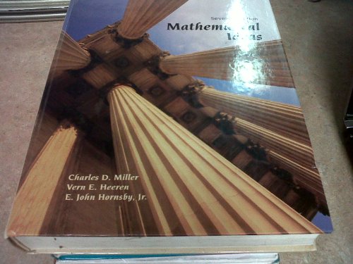 Stock image for Mathematical Ideas, 7th for sale by a2zbooks