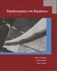 Beispielbild fr Mathematics for Business zum Verkauf von HPB-Red