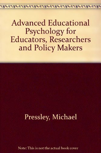 Stock image for Advanced Educational Psychology for sale by Better World Books