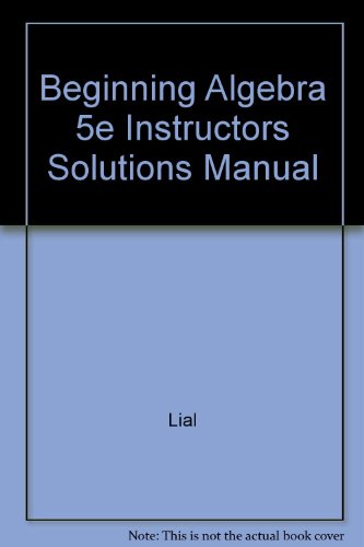 Solutions Manual 5e Solutions Manual 5e