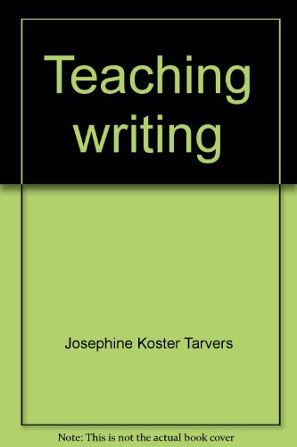 Beispielbild fr Teaching writing: Theories and practices zum Verkauf von Wonder Book