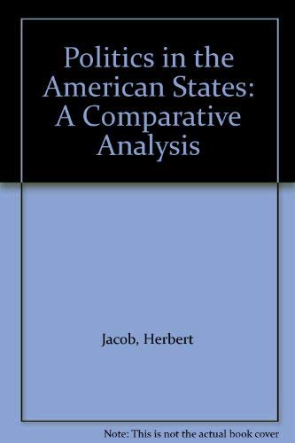 Stock image for Politics in the American States: A Comparative Analysis for sale by POQUETTE'S BOOKS