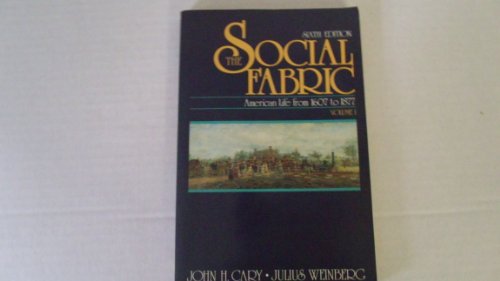 Imagen de archivo de Social Fabric a la venta por Better World Books