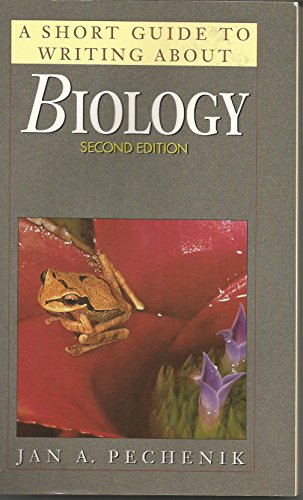 Imagen de archivo de A Short Guide to Writing About Biology (Short Guide Series) a la venta por Wonder Book