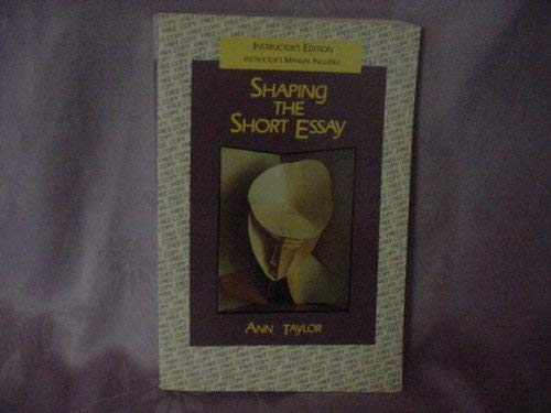 9780673521576: IE Shaping Shorter Essay 91