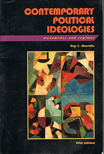9780673521651: Contemporary Political Ideologies: Movements and Regimes