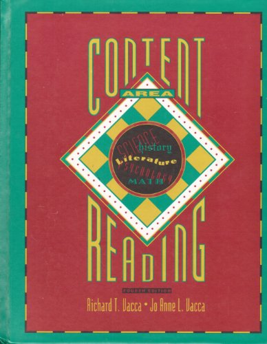 Imagen de archivo de Content Area Reading a la venta por Wonder Book