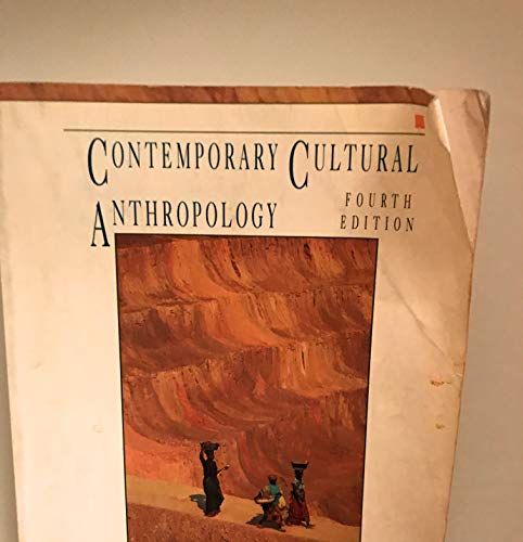 Contemporary Cultural Anthropology (9780673522559) by Michael-c-howard