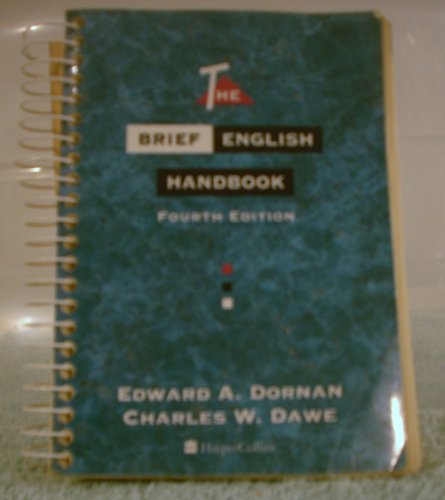 Beispielbild fr Brief English Handbook zum Verkauf von SecondSale