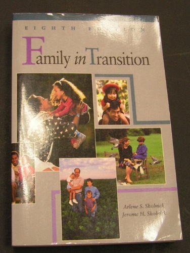 Imagen de archivo de Family in Transition a la venta por Wonder Book