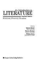 Beispielbild fr An Introduction to Literature : Fiction, Poetry, Drama zum Verkauf von Better World Books