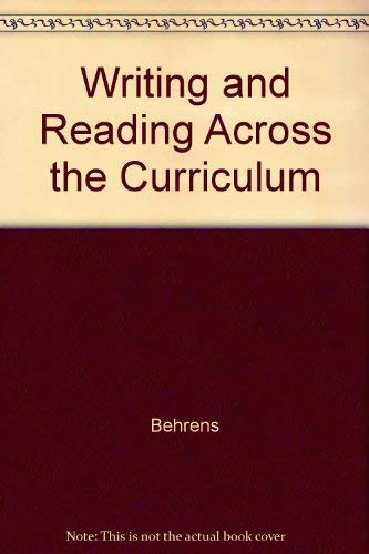 9780673524768: Writing and Reading Across the Curriculum