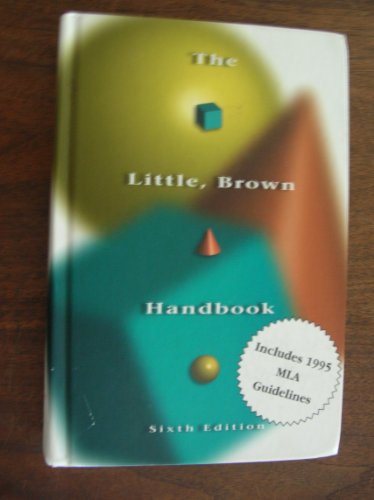 Imagen de archivo de The Little Brown Handbook, Sixth Edition a la venta por SecondSale