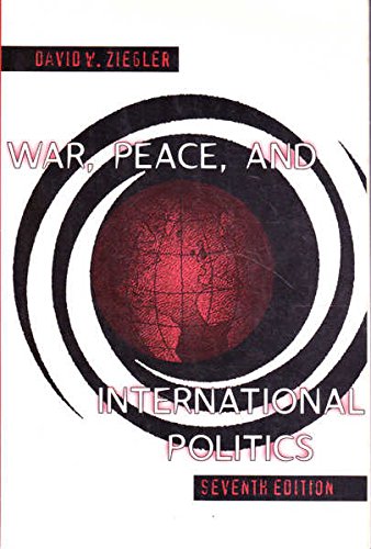 Beispielbild fr War, Peace, and International Politics zum Verkauf von Wonder Book