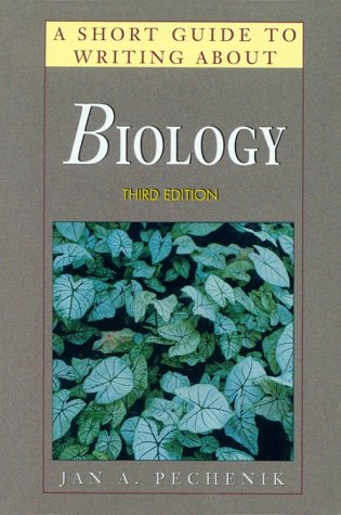 Beispielbild fr A Short Guide to Writing About Biology (The Short Guide Series) zum Verkauf von SecondSale