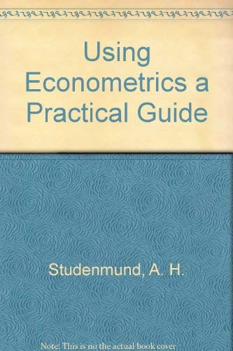 Imagen de archivo de Using Econometrics : A Practical Guide 3e - Professor's Copy a la venta por Better World Books