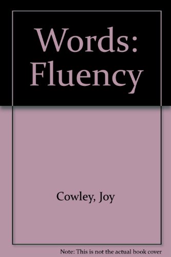 Words: Fluency (9780673581549) by Cowley, Joy