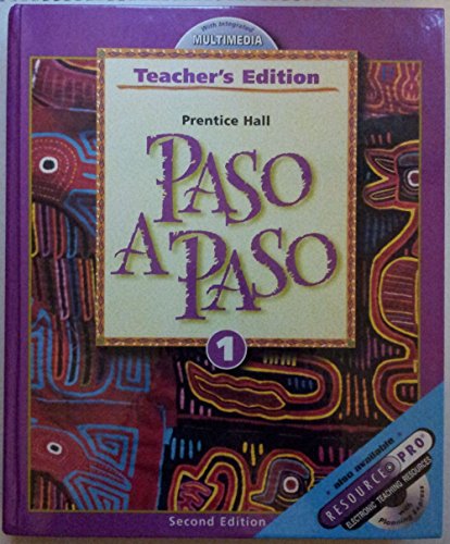 Stock image for Paso a Paso, Level 1, 2nd Edition, Teacher's Edition for sale by Front Cover Books