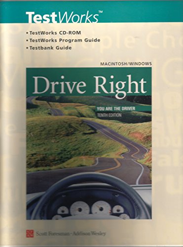 Drive Right 2000 Testworks Test Generator for I.B.M. & Macintosh (9780673591722) by Prentice Hall